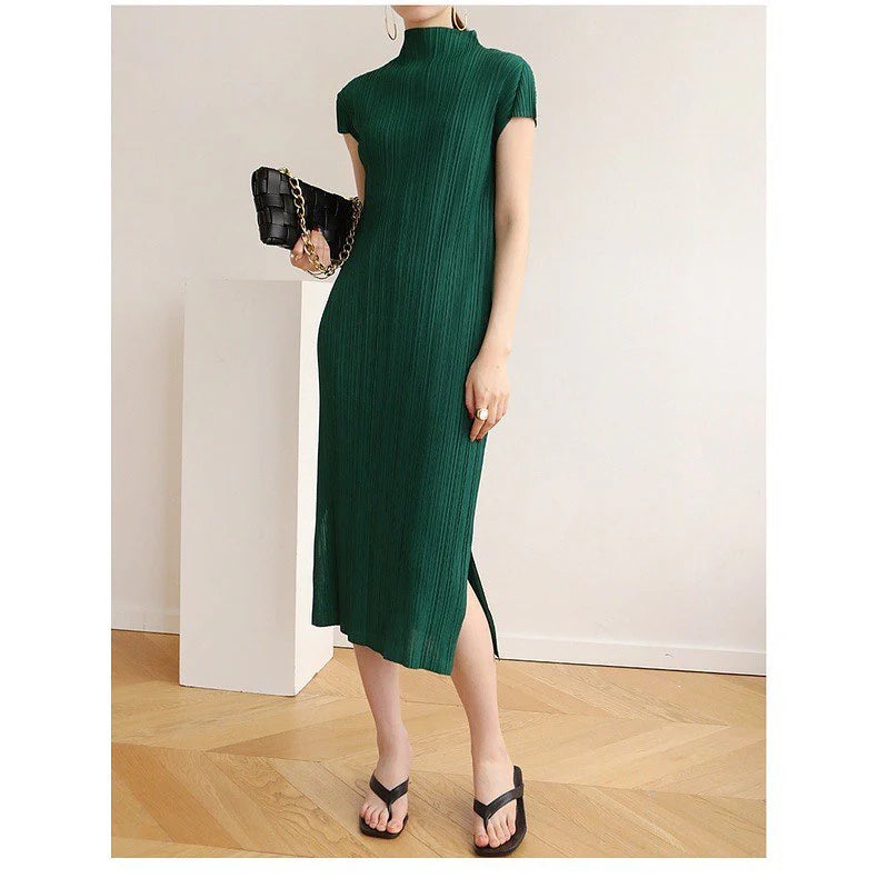Leah Pleated Dress