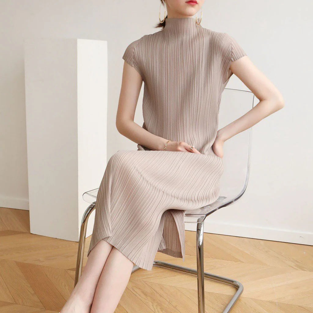 Leah Pleated Dress