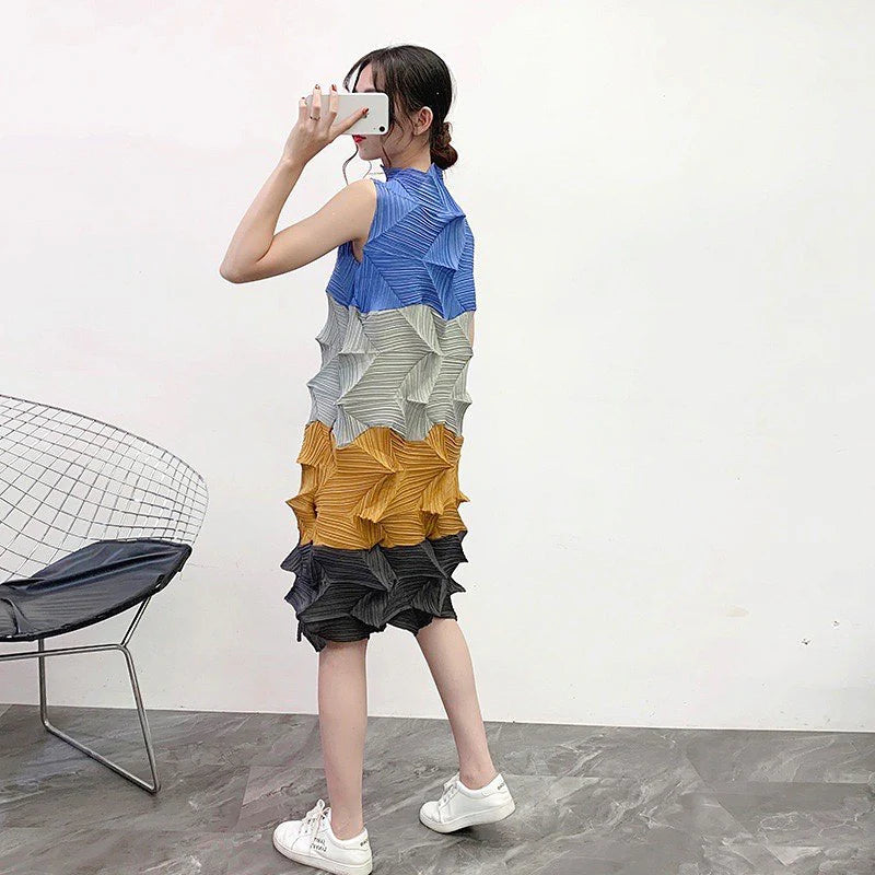 Marina Pleated Dress