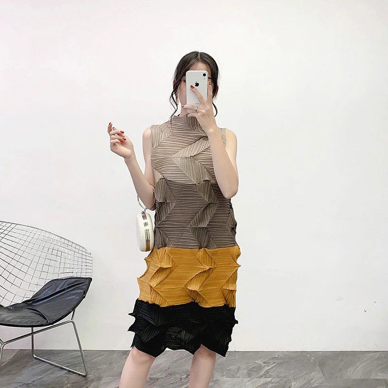 Marina Pleated Dress