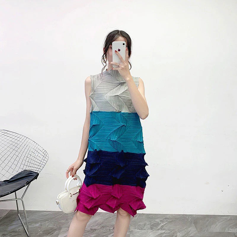 Marina Pleated Dress
