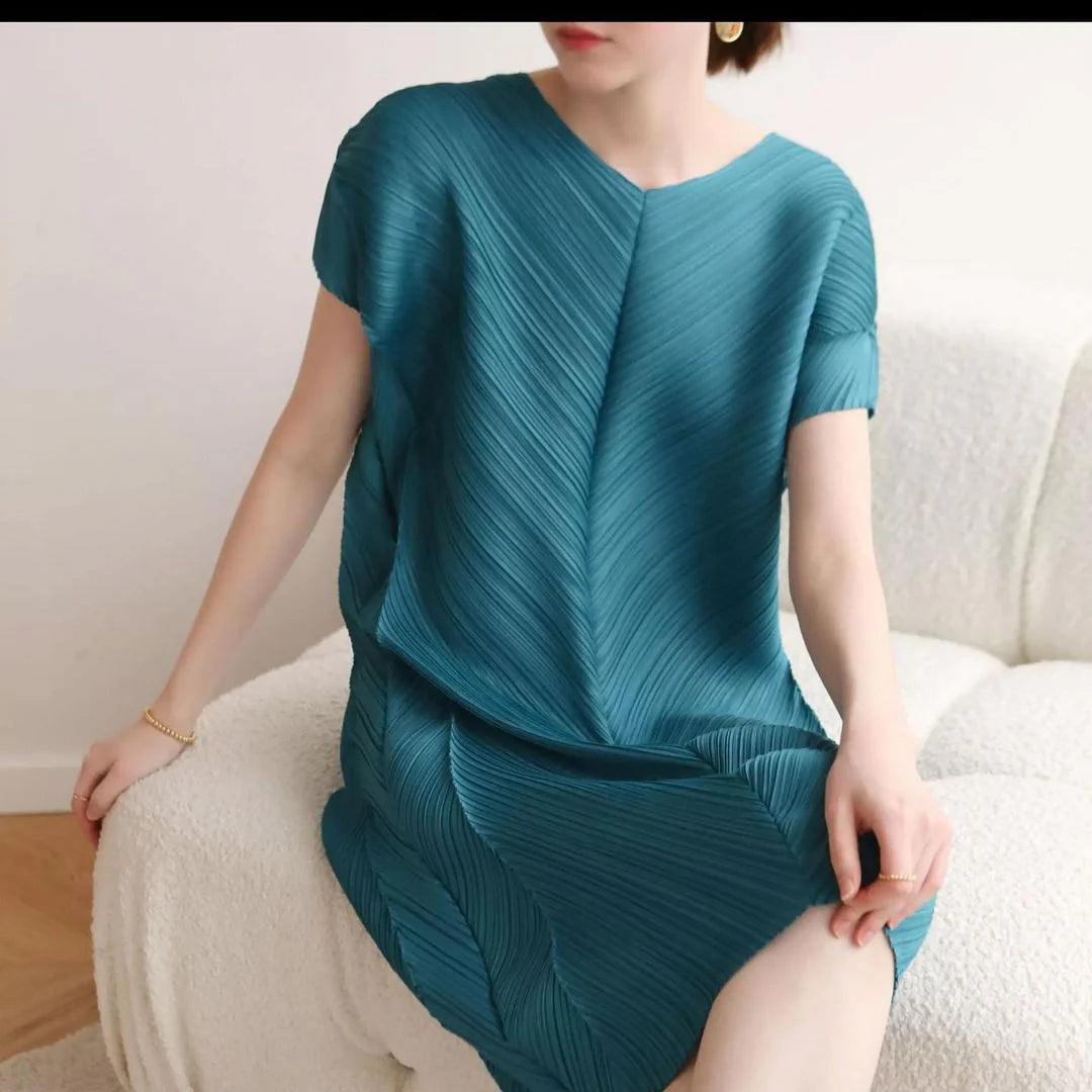 Marlie Pleated Dress