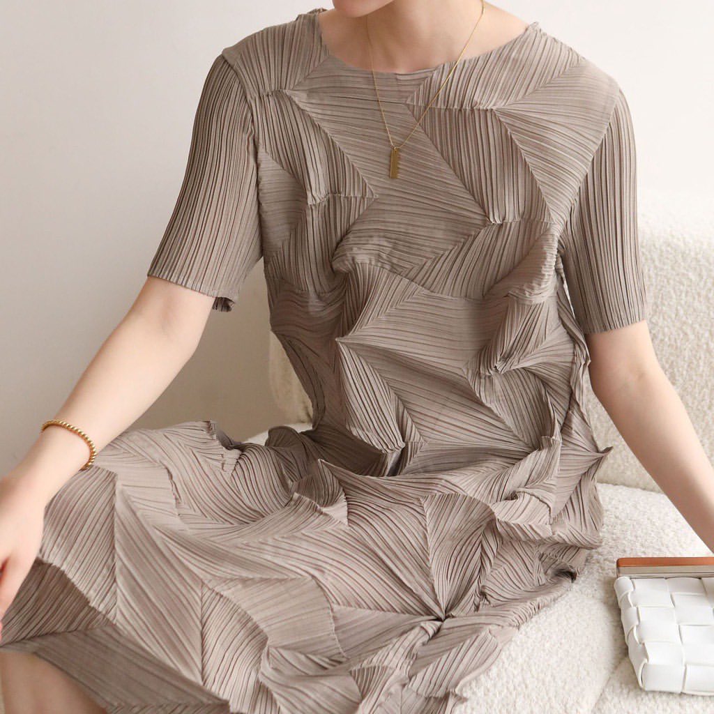 Jasmin Pleated Dress