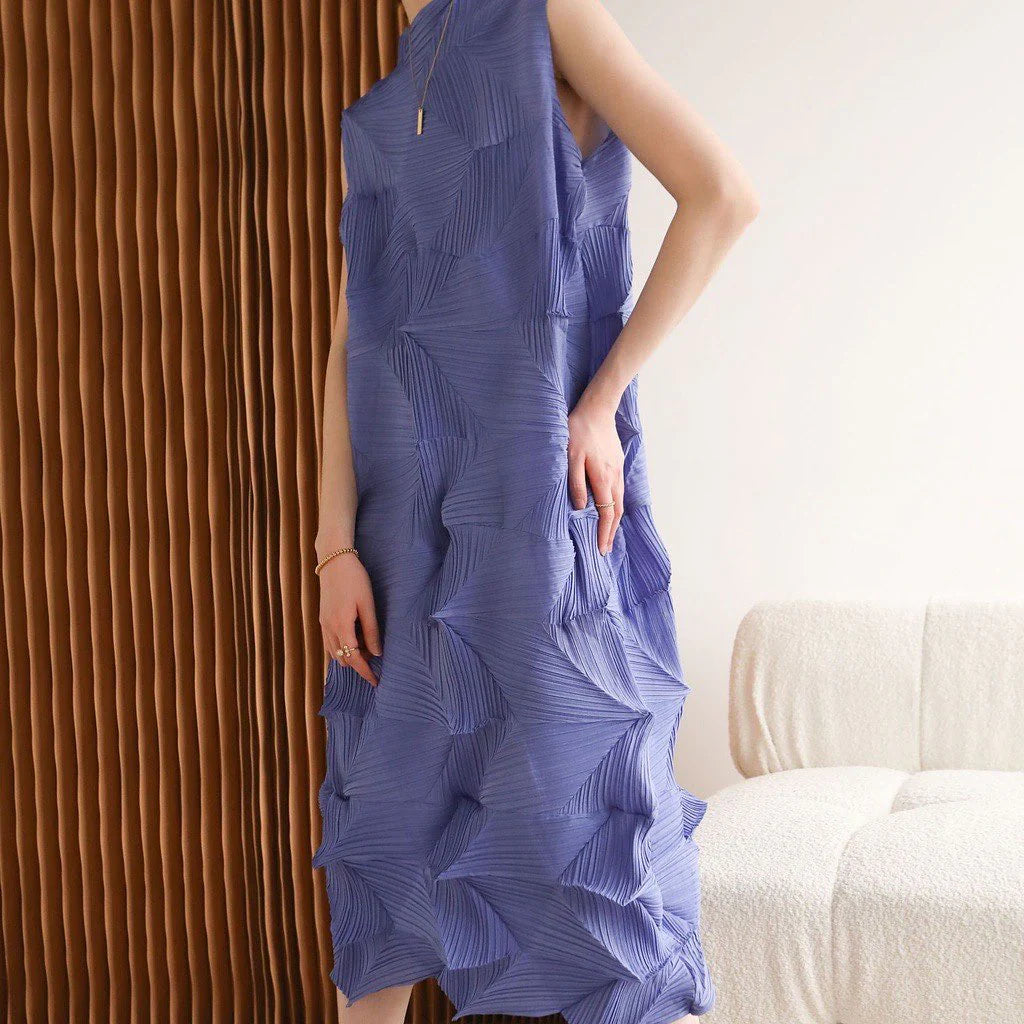 Lambelle Pleated Dress