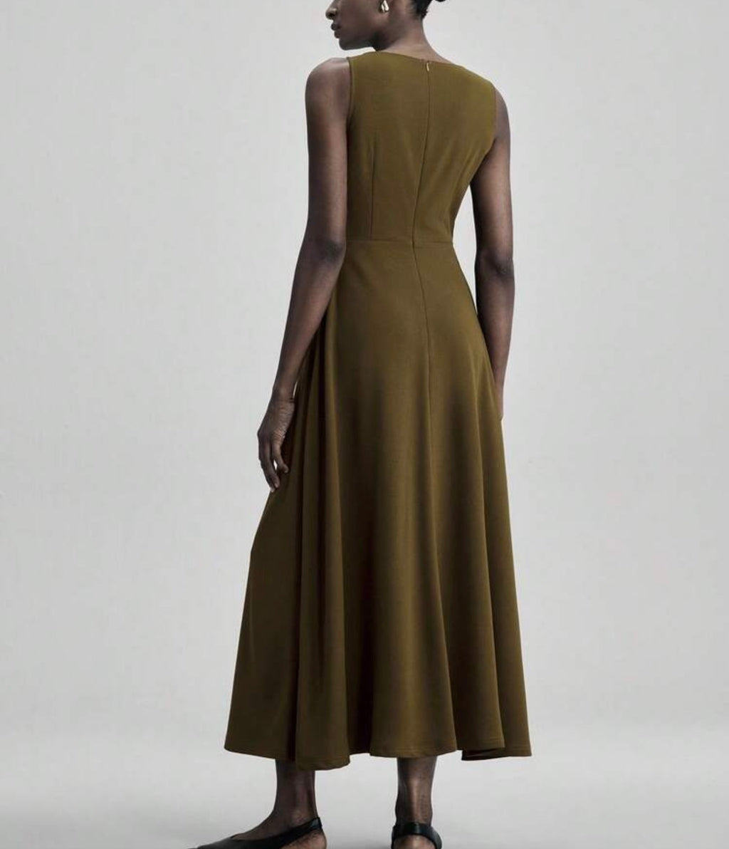 Tan Dress