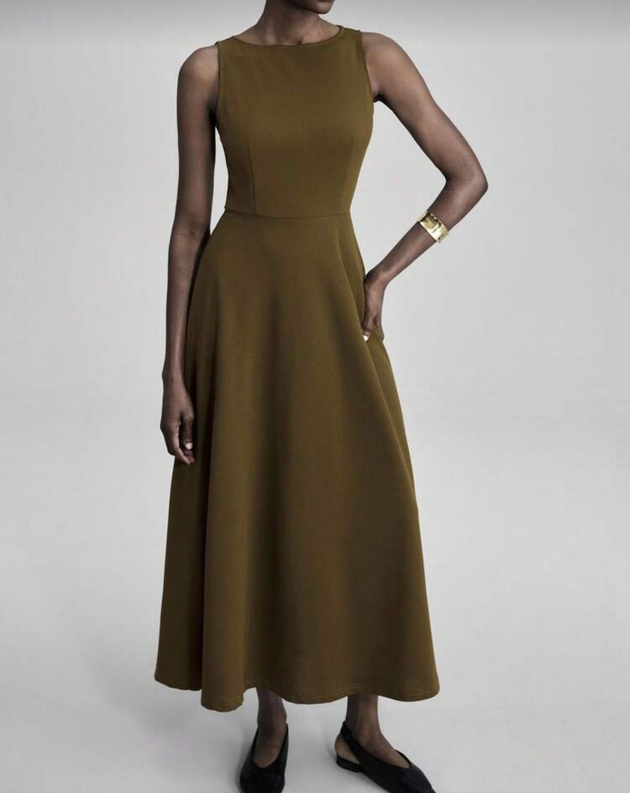 Tan Dress