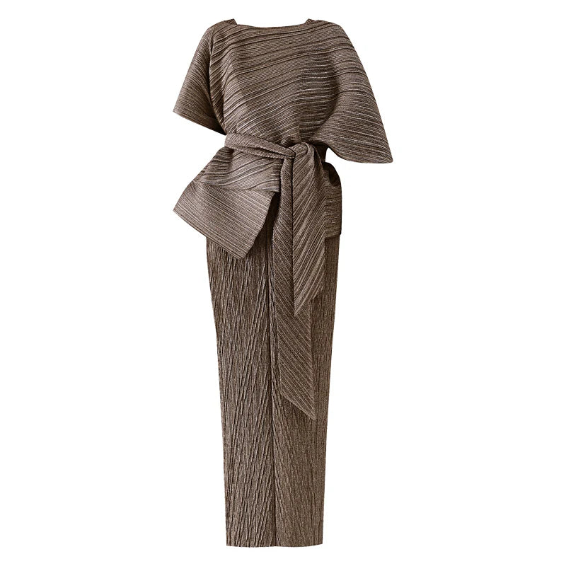 Nadine Pleated Suit