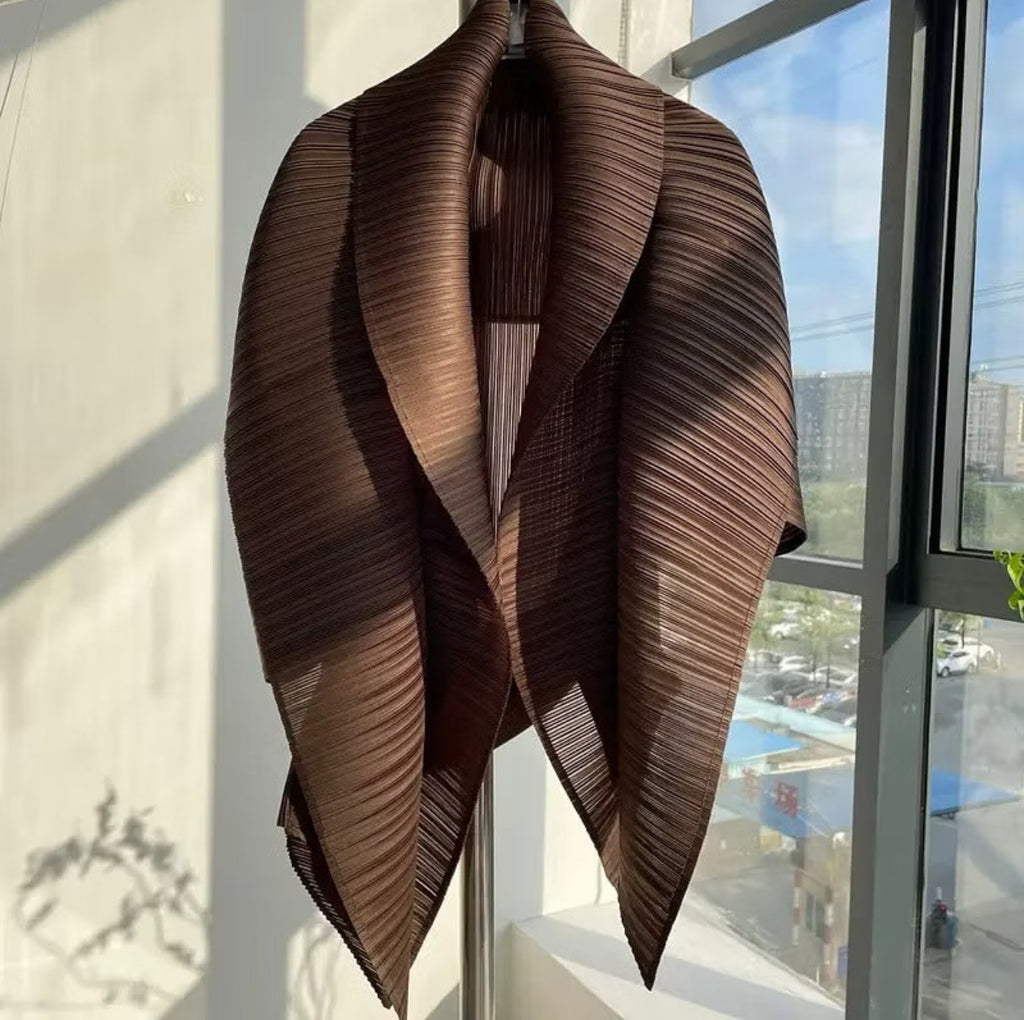 Helena Pleated Cardigan