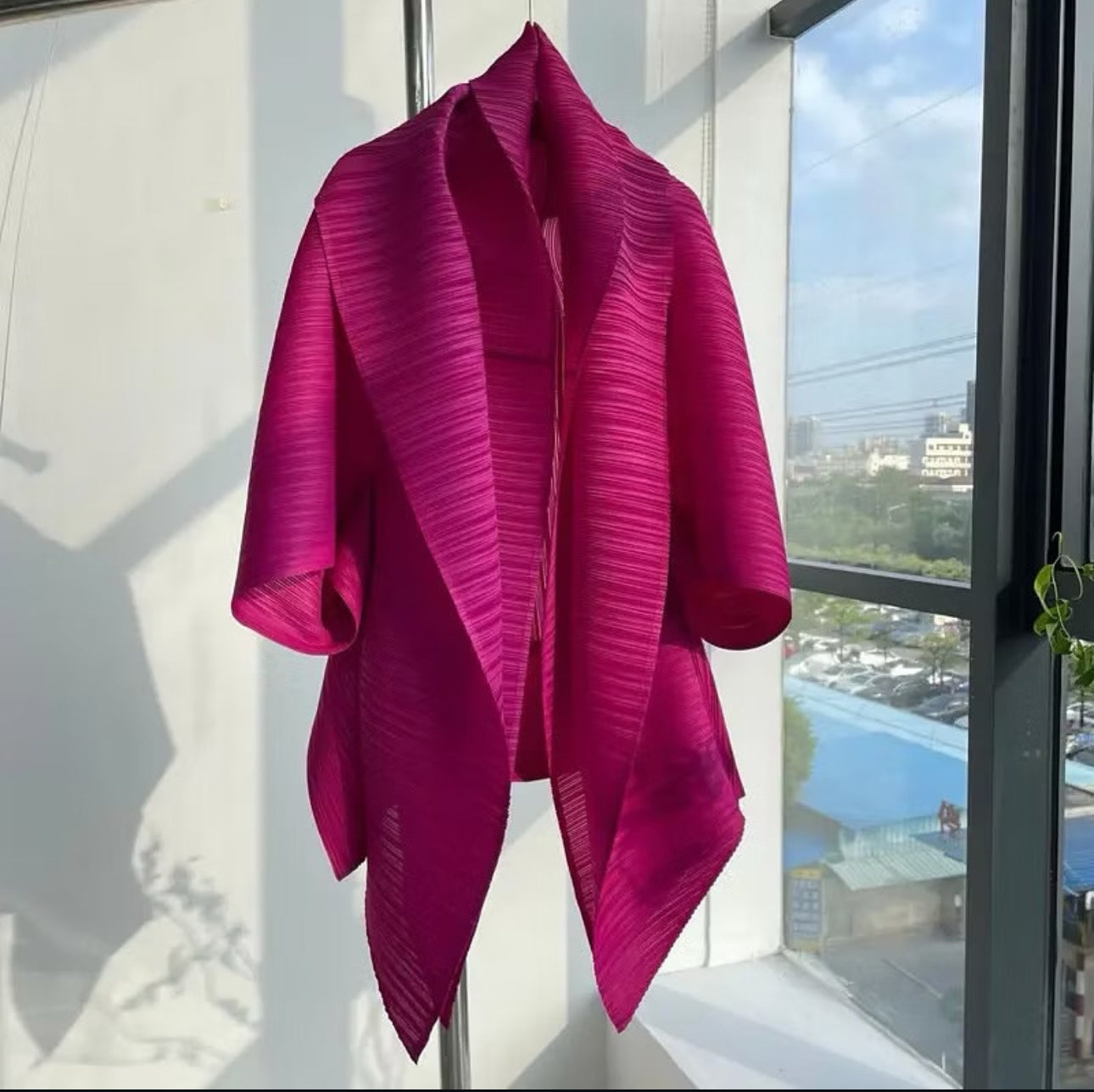 Helena Pleated Cardigan