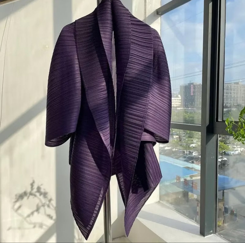 Helena Pleated Cardigan