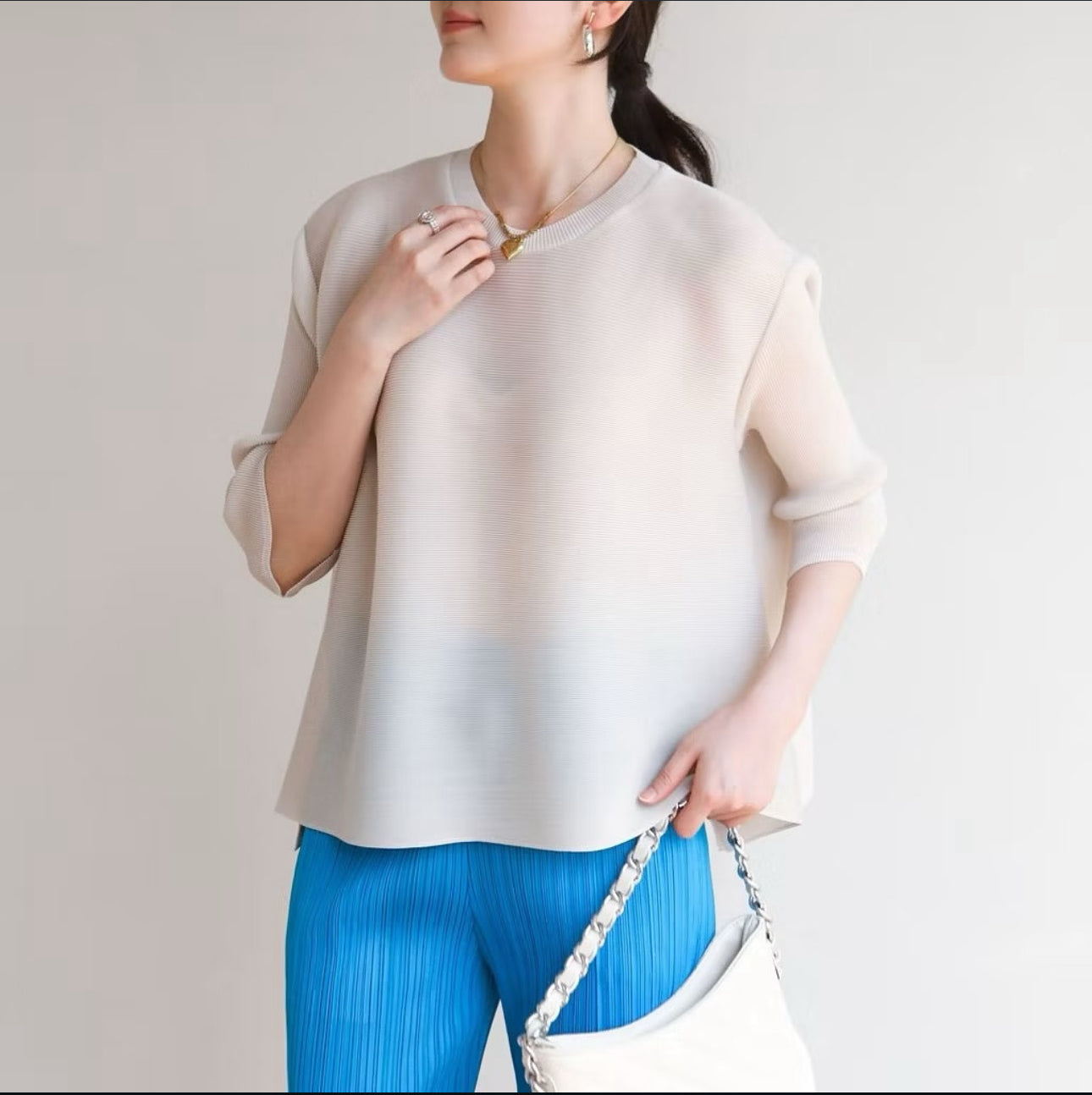 Rudy Pleated Top