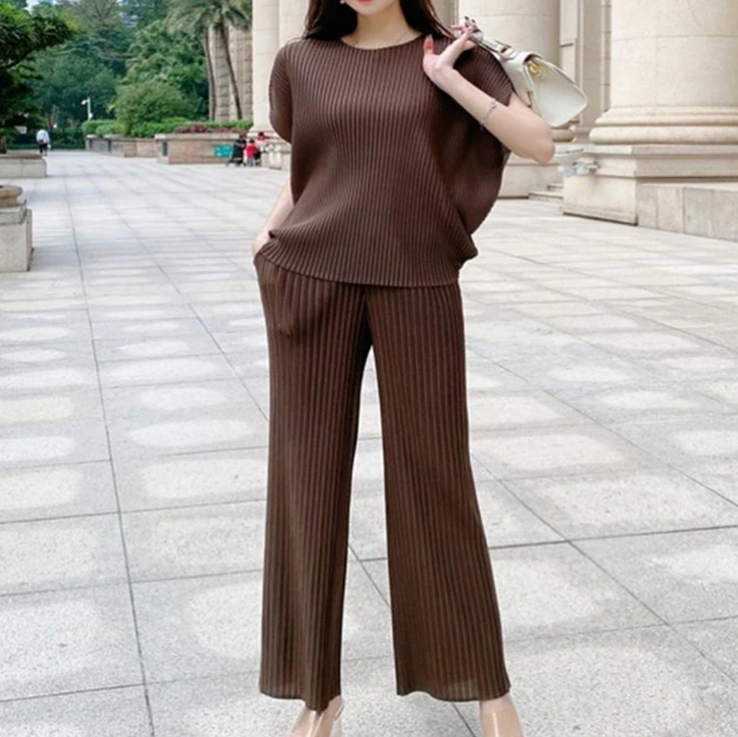 Jam Pleated Coordinates