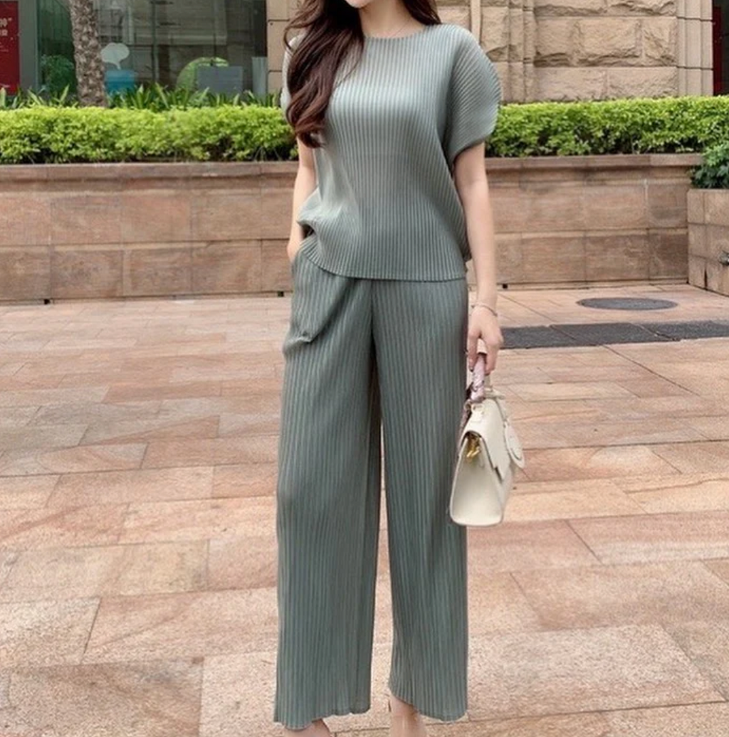 Jam Pleated Coordinates