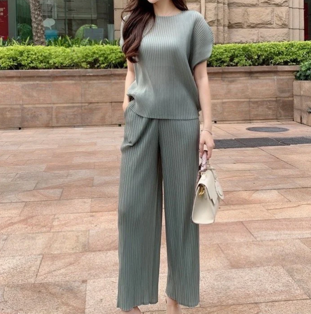Jam Pleated Coordinates