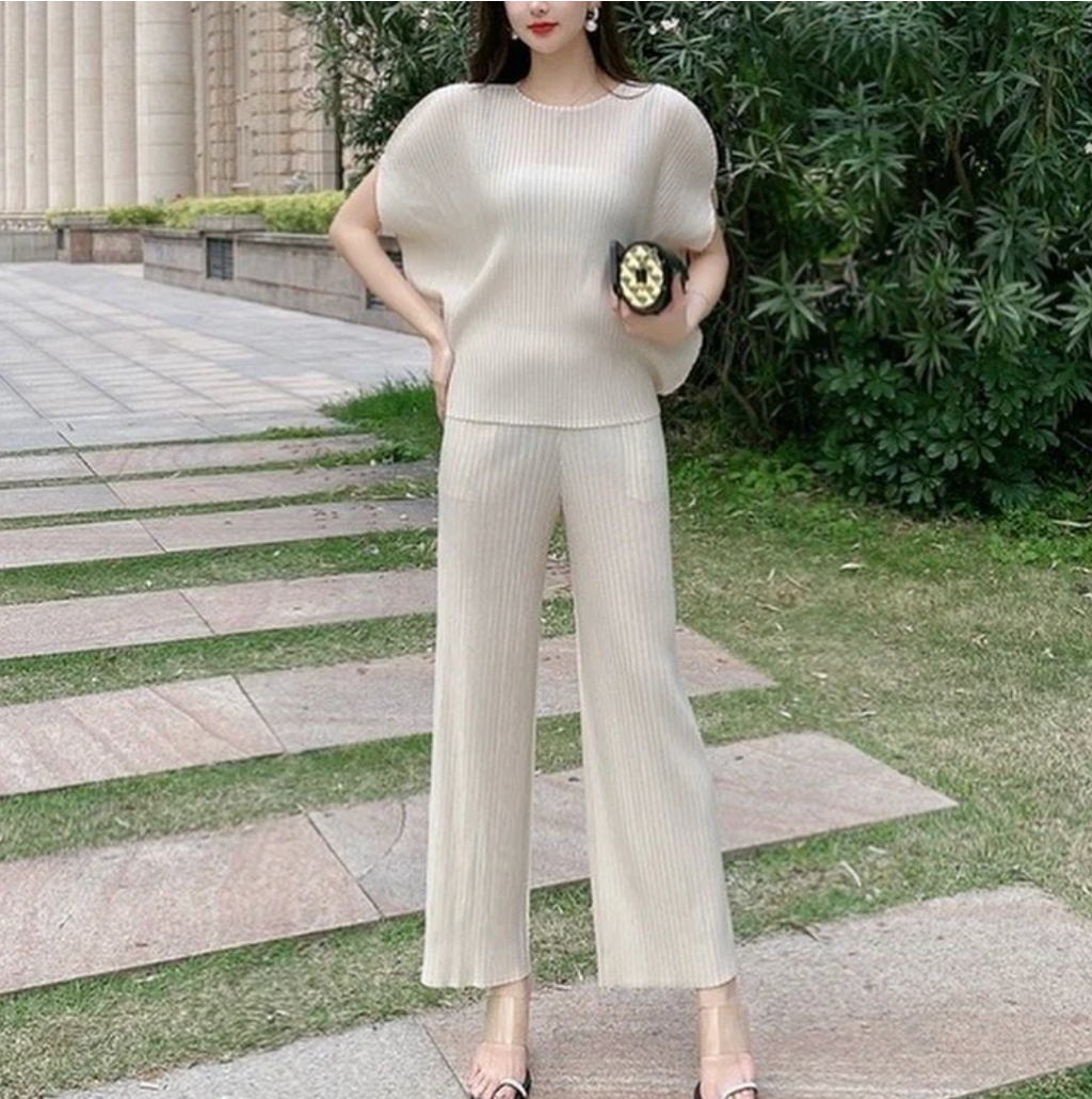 Jam Pleated Coordinates