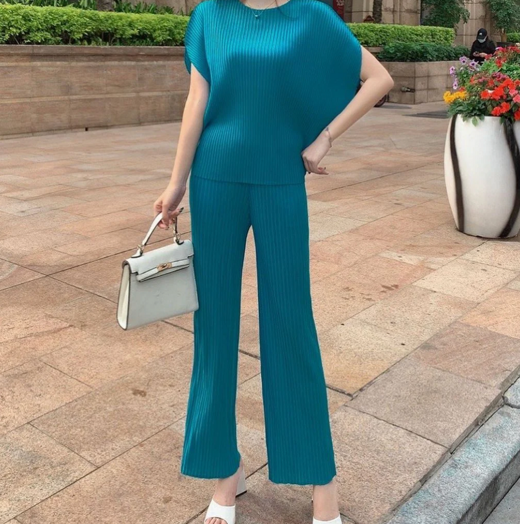 Jam Pleated Coordinates