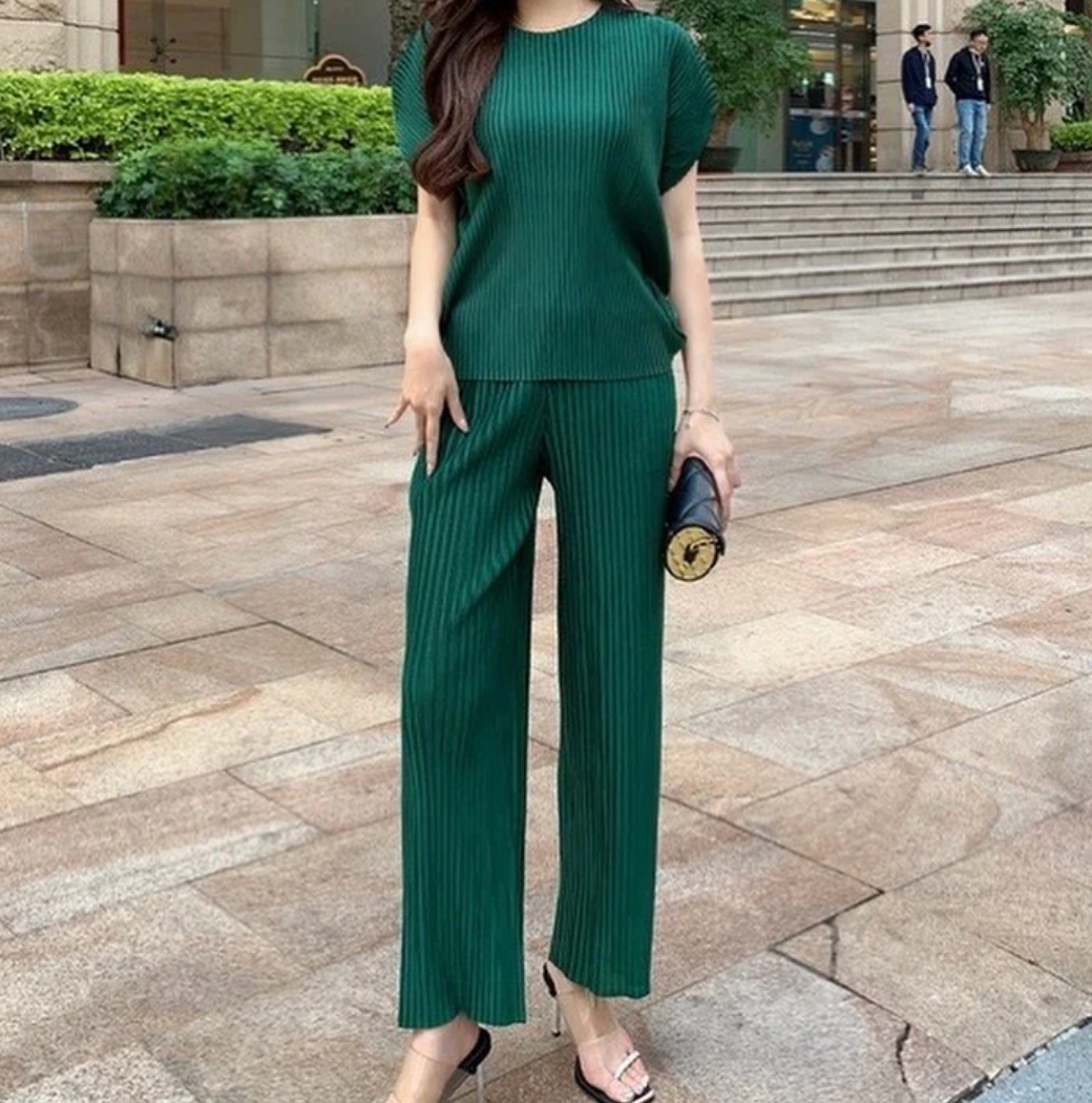 Jam Pleated Coordinates