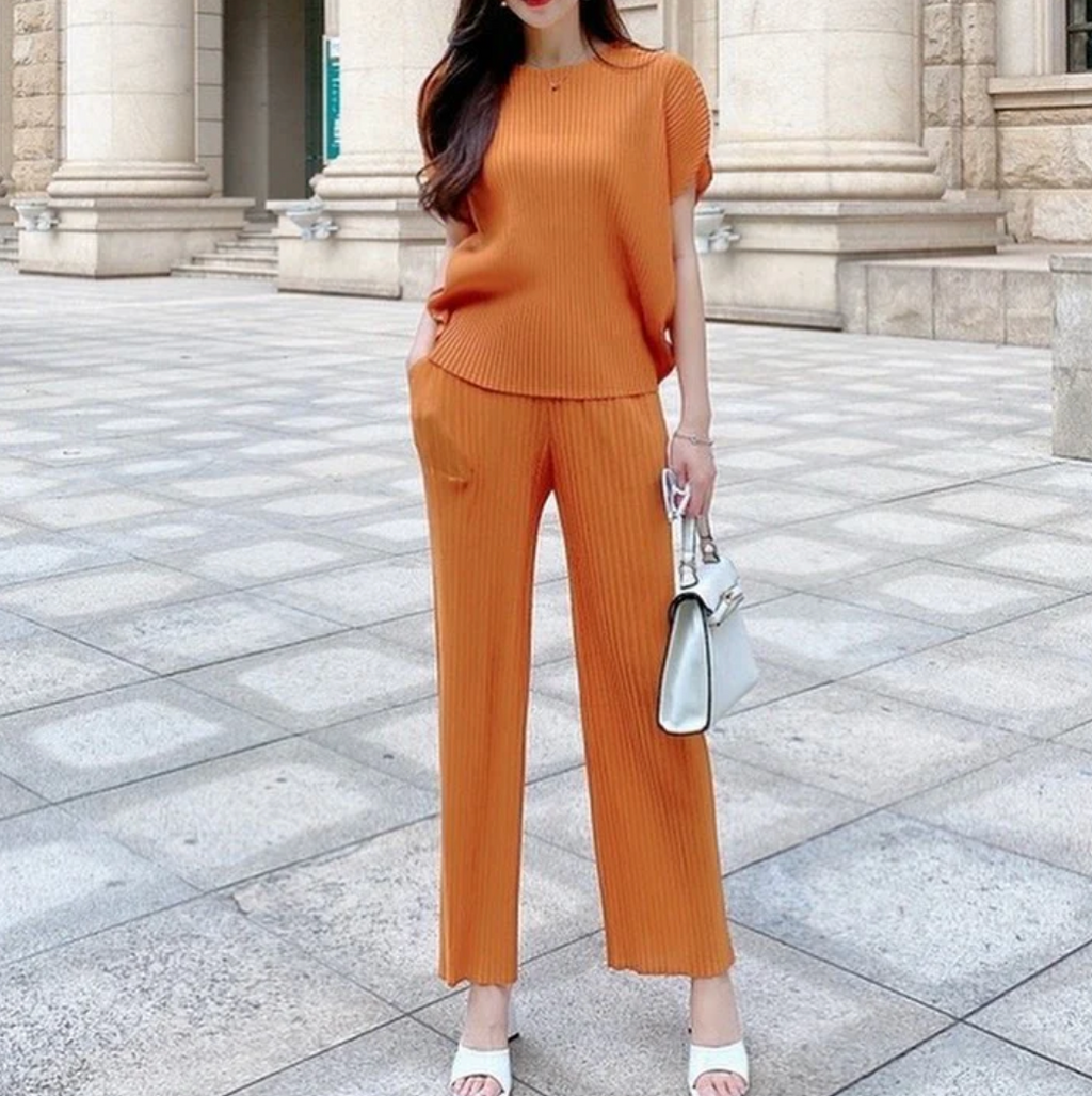 Jam Pleated Coordinates
