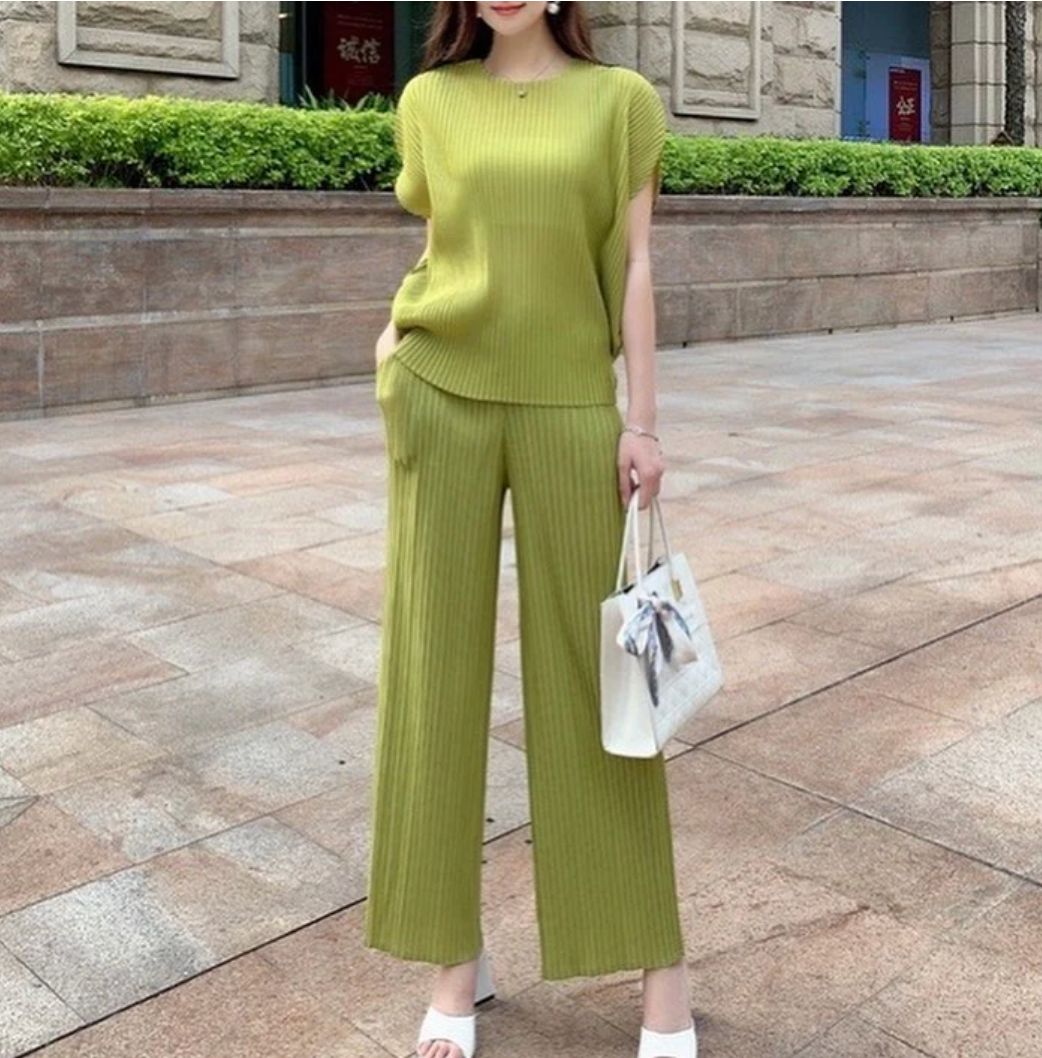Jam Pleated Coordinates
