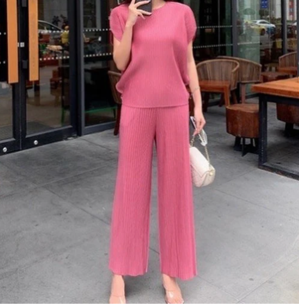 Jam Pleated Coordinates